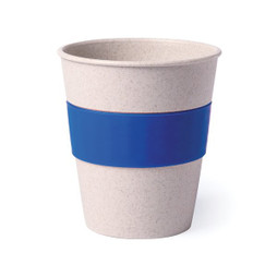Claps 74171 - Eco-Friendly Bamboo Fiber Cup with Colorful Band