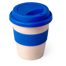 Claps 74175 - Eco-Friendly Bamboo Fiber Cup with Silicone Lid