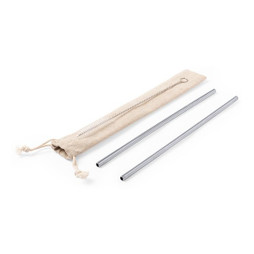 Claps 74200 - Eco-Friendly Straw Set with Cleaning Brush