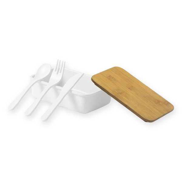 Claps 74228 - Eco-Friendly Bamboo Lunch Box Set