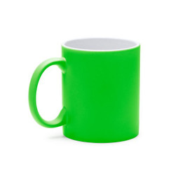 Claps 74266 - Farbiger Lasergravur-Becher mit Weißem Inneren