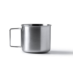 Claps 74275 - Stainless Steel Mug With Folding Handles