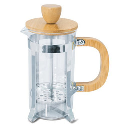Claps 74284 - Glass Coffee or Teapot with Bamboo Lid