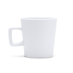 Claps 74288 - Mug en Céramique Finition Mate avec Anse Carrée