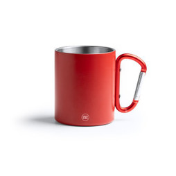 Claps 74306 - Eco-Friendly Recycled Stainless Steel Carabiner Mug