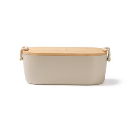 Claps 74354 - Lunchlåda med Bambu Lock och Säkerhetslås
