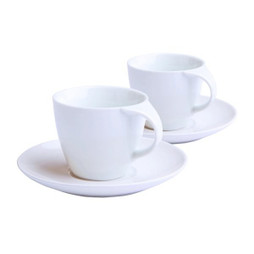 Claps 74371 - Keramik Cappuccino Tassen Set
