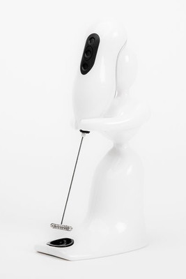 Claps 75052 - Elektrische Melkopschuimer met Handige Houder