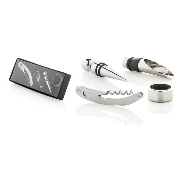Claps 76034 - Luxe Wijnaccessoireset voor Kenners