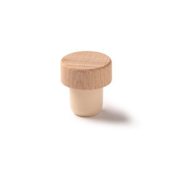 Claps 76062 - Elegant Wooden Wine Bottle Stopper