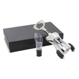 Claps 76068 - Elegant Wine Gift Set with Corkscrew