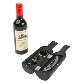 Claps 76789 - Elegantes Weinset in Flaschenform