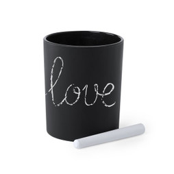 Claps 79103 - Vanilla Scented Candle with Slate Jar