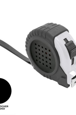 Claps 81021 - Fleksibel Målebånd med Gummibelagt Overflade