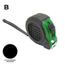 Claps 81789 - Durable Rubber Coated Tape Measure