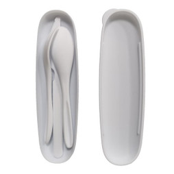 Claps 82068 - Set di Posate Portatile con Custodia