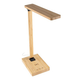 Claps 85061 - Foldable Bamboo Lamp with Wireless Charger