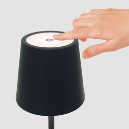Claps 85064 - Wiederaufladbare Tischlampe mit Verschiedenen Farbtönen