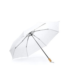 Claps 90034 - Eco-Friendly Foldable Umbrella with Wooden Handle