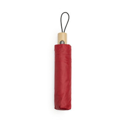 Claps 90038 - Bamboo Handle Auto Open-Close Umbrella