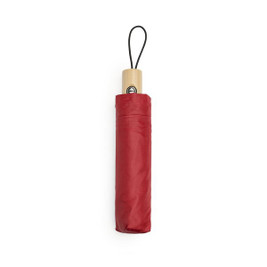Claps 90038 - Bamboo Handle Auto Open-Close Umbrella
