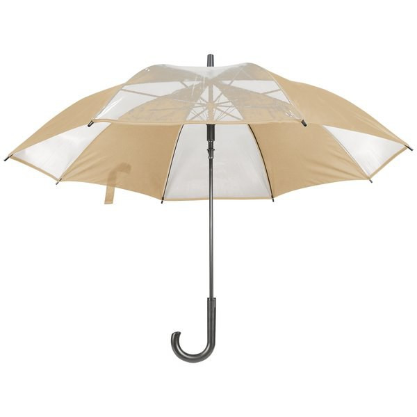 Claps 91051 - Automatic Umbrella with Clear and Polyester Panels