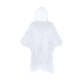 Claps 93001 - Vibrant HDPE Rain Poncho for Adults