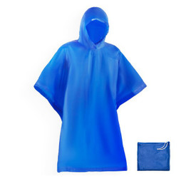Claps 93004 - Poncho en PVC Coloré avec Sac de Transport