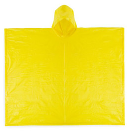 Claps 93005 - Widerstandsfähiger PEVA Poncho mit Verstellbarem Verschluss