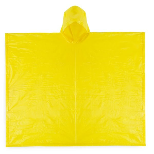 Claps 93005 - Durable PEVA Poncho with Adjustable Closure