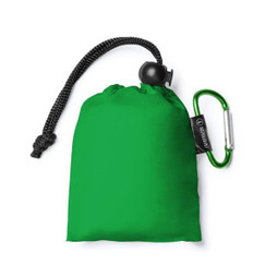 Claps 93051 - Kids Waterproof Hooded Poncho with Carabiner Pouch