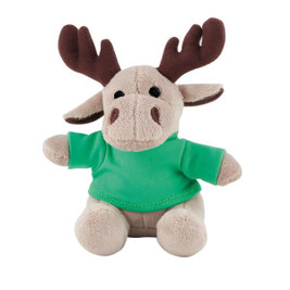 Claps 95071 - Reindeer Plush Toy with T-Shirt