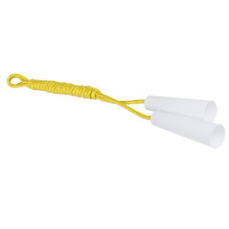 Claps 95073 - Vibrant Jump Rope with Comfortable White Handles