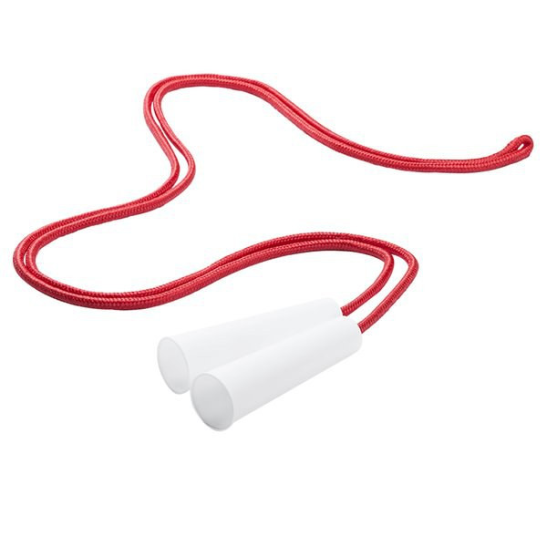 Claps 95073 - Vibrant Jump Rope with Comfortable White Handles