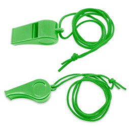 Claps 95135 - Färgglad Visselpipa med Halsband