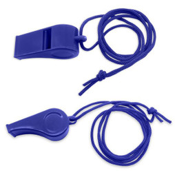 Claps 95135 - Colorful Whistle with Matching Neckband
