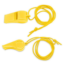 Claps 95135 - Colorful Whistle with Matching Neckband