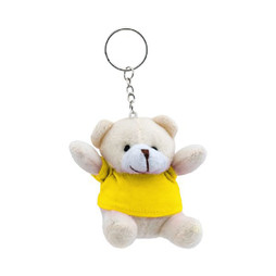 Claps 95283 - Bunter Teddybär Schlüsselanhänger