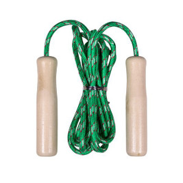 Claps 95750 - Springtouw Met Houten Handvat Voor Alle Leeftijden