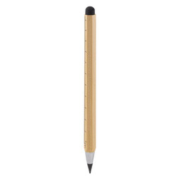 Claps 96171 - Crayon Multifonction en Bambou avec Règle
