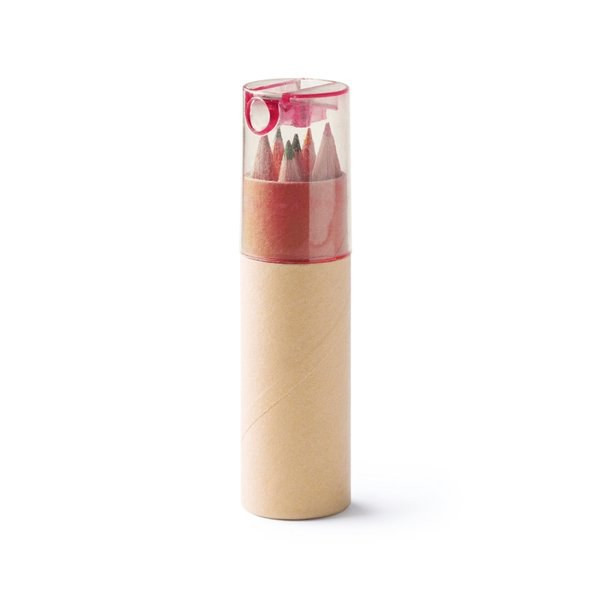 Claps 96203 - Colorful Pencil Set with Sharpener