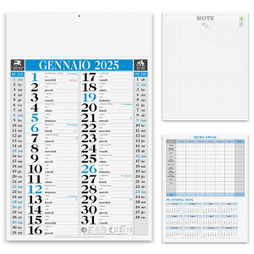 Claps 007 - Classic Monthly Calendar with International Holidays