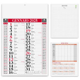 Claps 007 - Classic Monthly Calendar with International Holidays