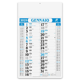 Claps 023 - Reinforced Header Monthly Calendar with Global Holidays