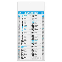 Claps 081 - International Holiday Calendar with Reinforced Header