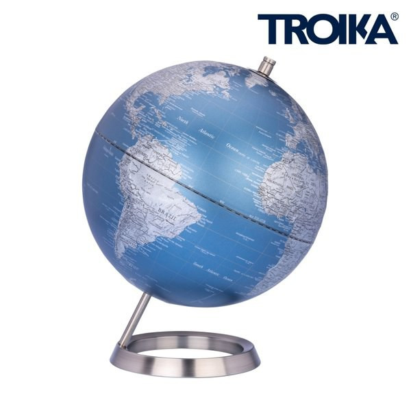 TROIKA G2507 - Stylish Globe with Chrome Base