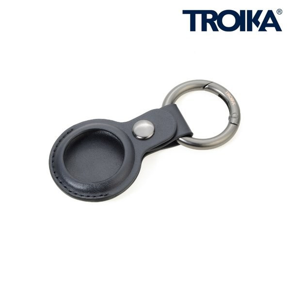 TROIKA KR2120 - Custodia Protettiva AirTag con Moschettone