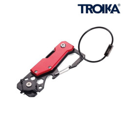 TROIKA KTL25 - Versatile Everyday Mini Tool With 10 Functions