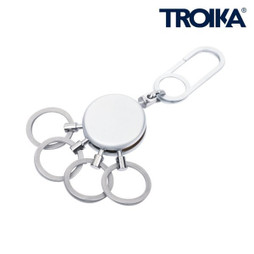 TROIKA KYR80 - Avainrengas Patentoidulla Avausmekanismilla