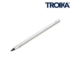 TROIKA PEN20 - Monitoiminen Loputon Kynä Viivaimella